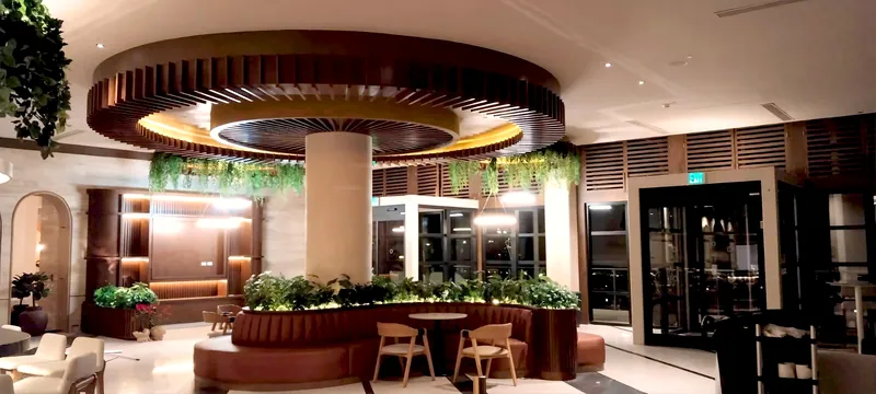 Bar terminado del Restaurante Francés AVA