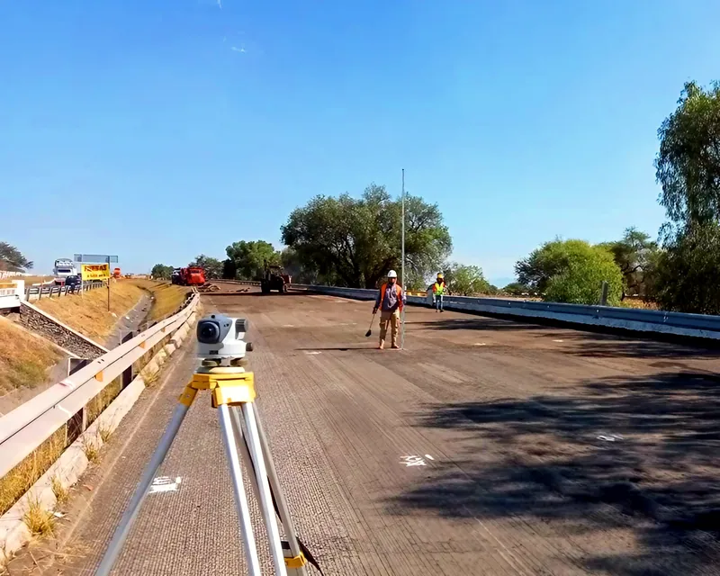 Servicios topográficos — detalle de obra